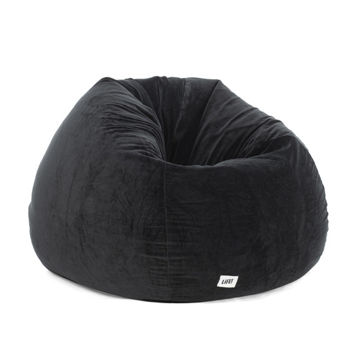 Life Supersize Teardrop Velvet Beanbag Cover Temple Webster